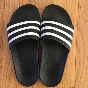 Adidas slides - size 7 (unisex)